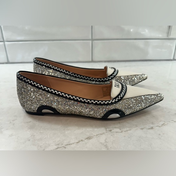 Kate Spade GoGo Taxi Flats Size 7 - Picture 2 of 6